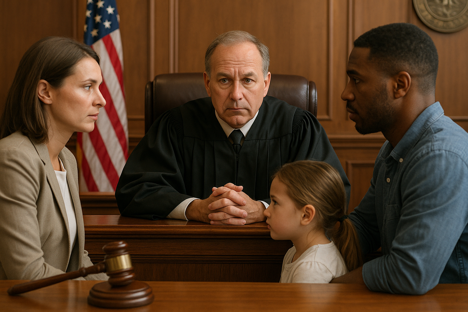 A family wondering, Do Connecticut Divorce and Custody Courts Favor Men or Women?